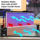 ACUITY Super Cooler Reverse-Flow Silicone Radiator Hose - 2017+ Honda Civic Type R (FK8)