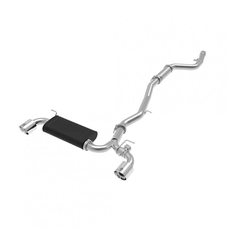aFe Takeda 304 Stainless Steel Cat-Back Exhaust (Polished Tips) - 2020+ Toyota GR Supra (A90)