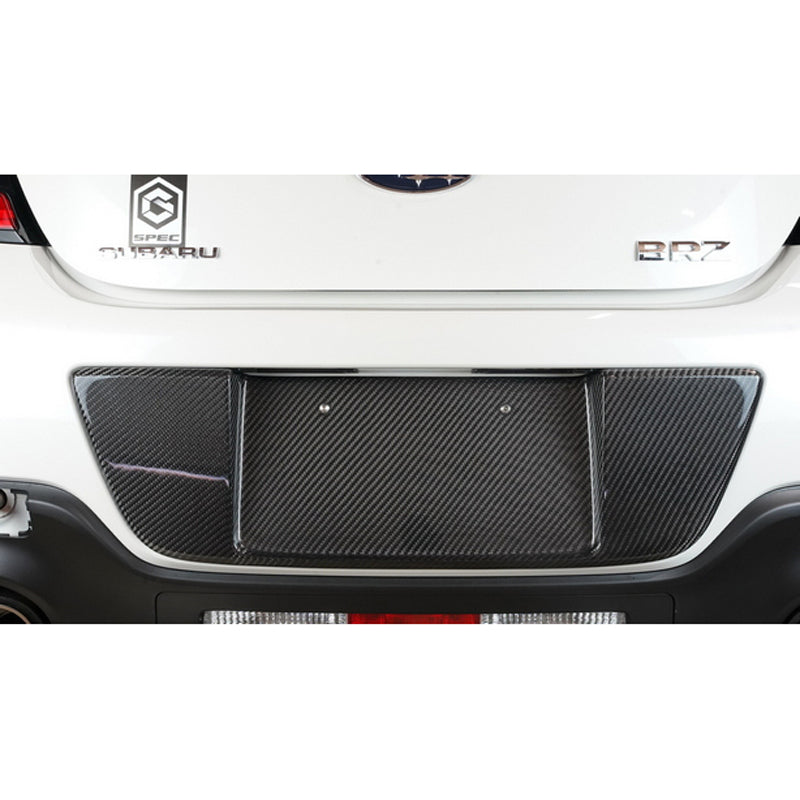 APR Performance Carbon Fiber License Plate Backing - 2022+ Subaru BRZ/Toyota GR86