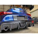 APR Performance Carbon Fiber License Plate Backing - 2020+ Toyota GR Supra (A90)