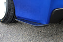 Chargespeed BottomLine Carbon T-1 Rear Bumper Caps - 2015-2017 Subaru WRX/STI (VA)