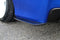 Chargespeed BottomLine Carbon T-1 Rear Bumper Caps - 2015-2021 Subaru WRX/STI (VA)