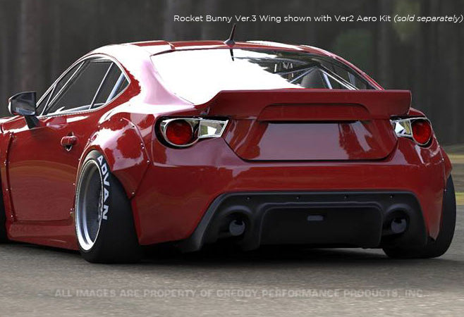 Rocket Bunny V3 Rear Spoiler - 2013+ Subaru BRZ/Scion FR-S/Toyota GT86