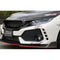 J's Racing Front Sports Grill - 2017+ Honda Civic Type R (FK8)