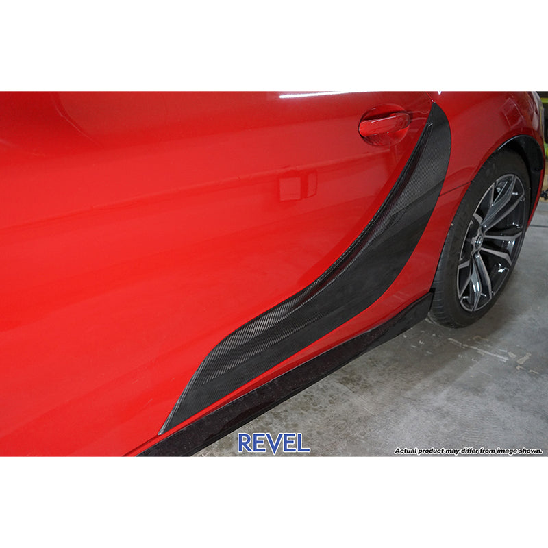 REVEL GT Dry Carbon Door Panel Cover - 2020+ Toyota GR Supra (A90/A91)