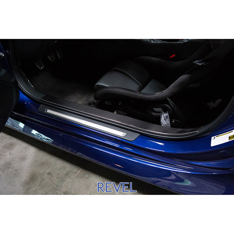 REVEL GT Dry Carbon Scuff Plate Cover - 2022+ Subaru BRZ/Toyota GR86