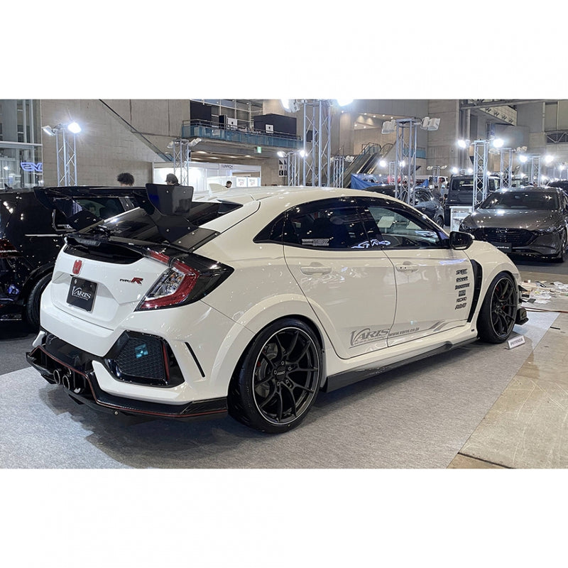 Varis Arising-II Side Skirt Set w/ Underboard (FRP/Carbon) - 2017+ Honda Civic Type R (FK8)