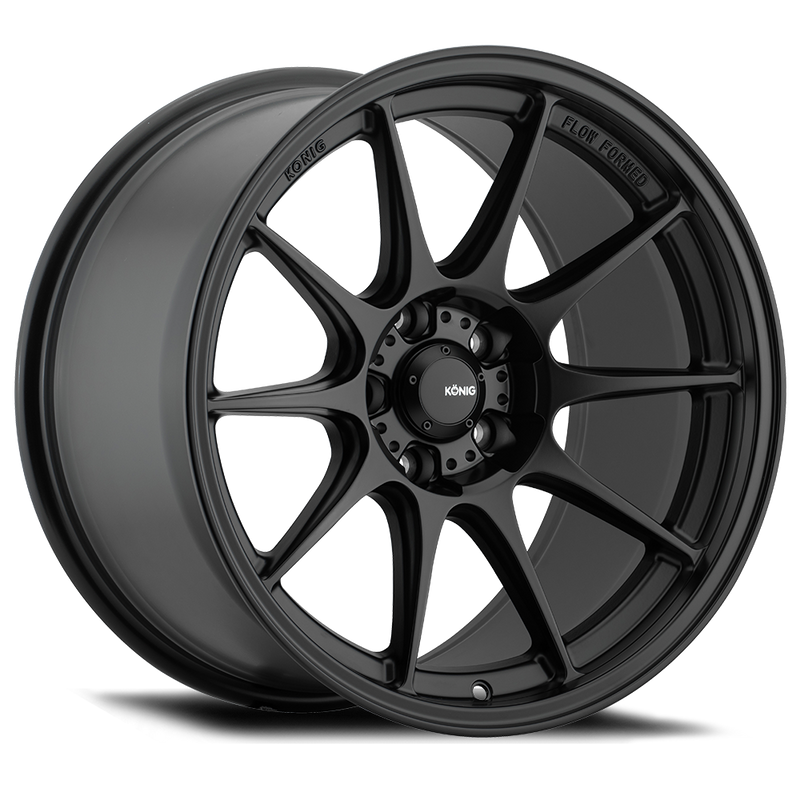 KONIG Dekagram Wheel - 19x9.5 +35 | 5x114.3 | Semi-Matte Black