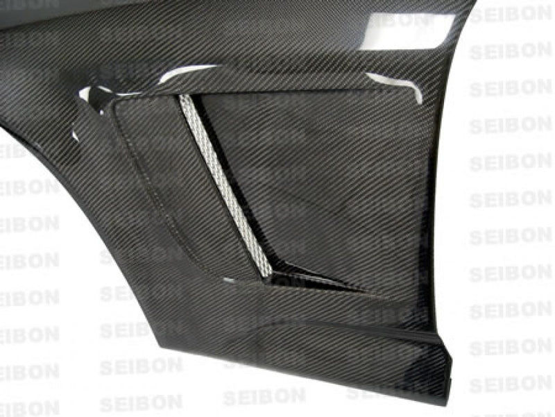 SEIBON Carbon Fiber Wide Front Fenders - 2000-2009 Honda S2000