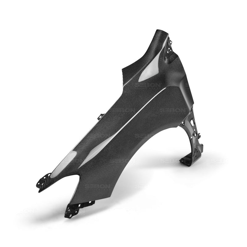 SEIBON OEM-Style Carbon Fiber Front Fenders - 2015+ Subaru WRX/STI (VA)