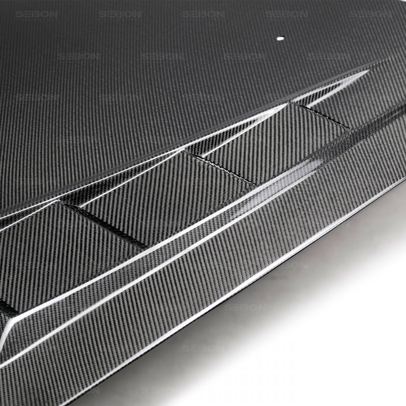 SEIBON MG-Style Carbon Fiber Hood - 2000-2009 Honda S2000