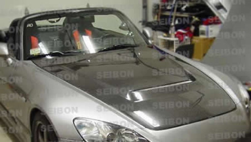SEIBON VSII-Style Carbon Fiber Hood - 2000-2009 Honda S2000