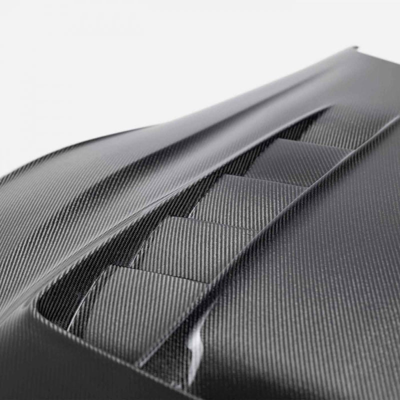 SEIBON TV-Style Carbon Fiber Hood - 2020+ Toyota GR Supra (A90/A91)