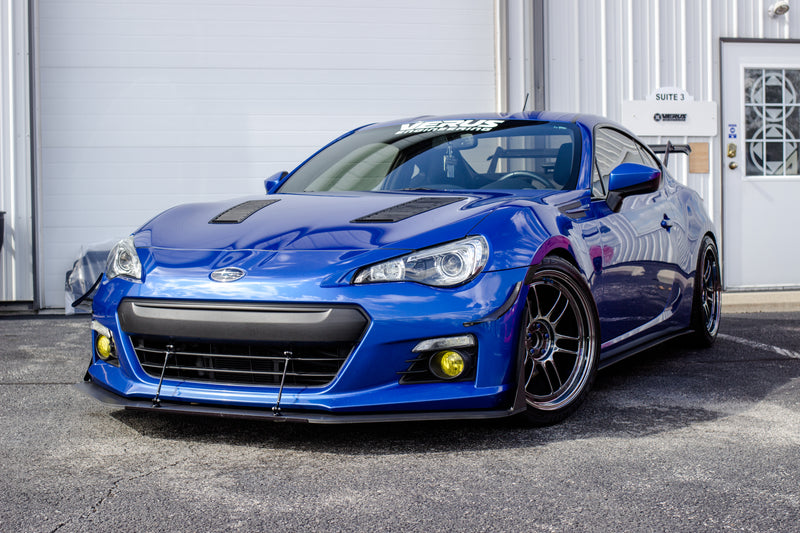 A0001A Verus Engineering Street Front Splitter - 2013-2016 Subaru BRZ/Scion FR-S 