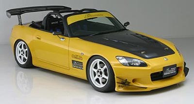 J's Racing Front Half Spoiler - 2000-2003 Honda S2000