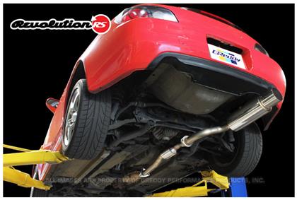 GReddy 63.5mm Revolution RS Cat-Back Exhaust - 2000-2009 Honda S2000